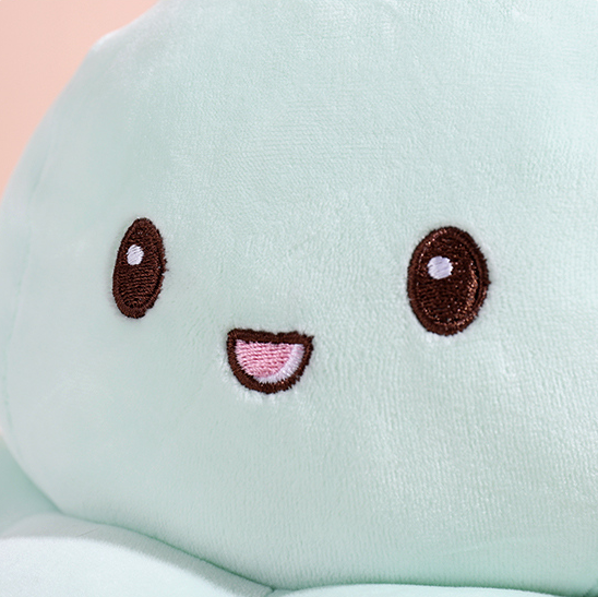 Funny Reversible Octopus Plush Doll (Yellow Green) (M)