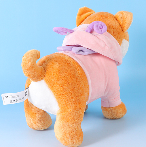 Butterfly Hoodie Shiba Inu Doll (medium) (35CM)