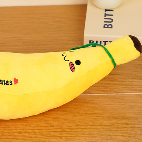 Blush Banana Stuffed Doll (M) (34CM)