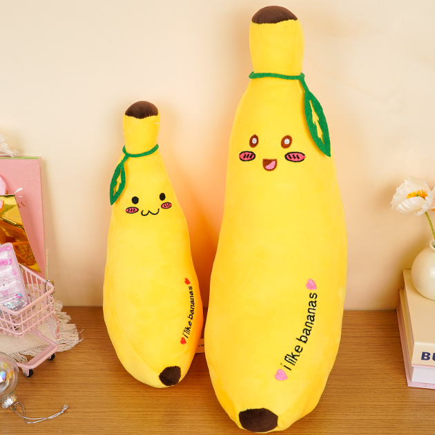 Blush Banana Stuffed Doll (M) (34CM)