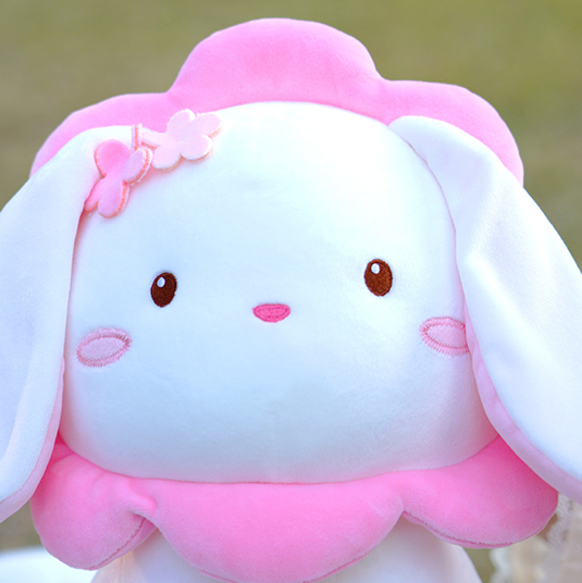 Romantic Flower Series Flower Headgear Stuffed Doll (M) (30CM) (Nana)