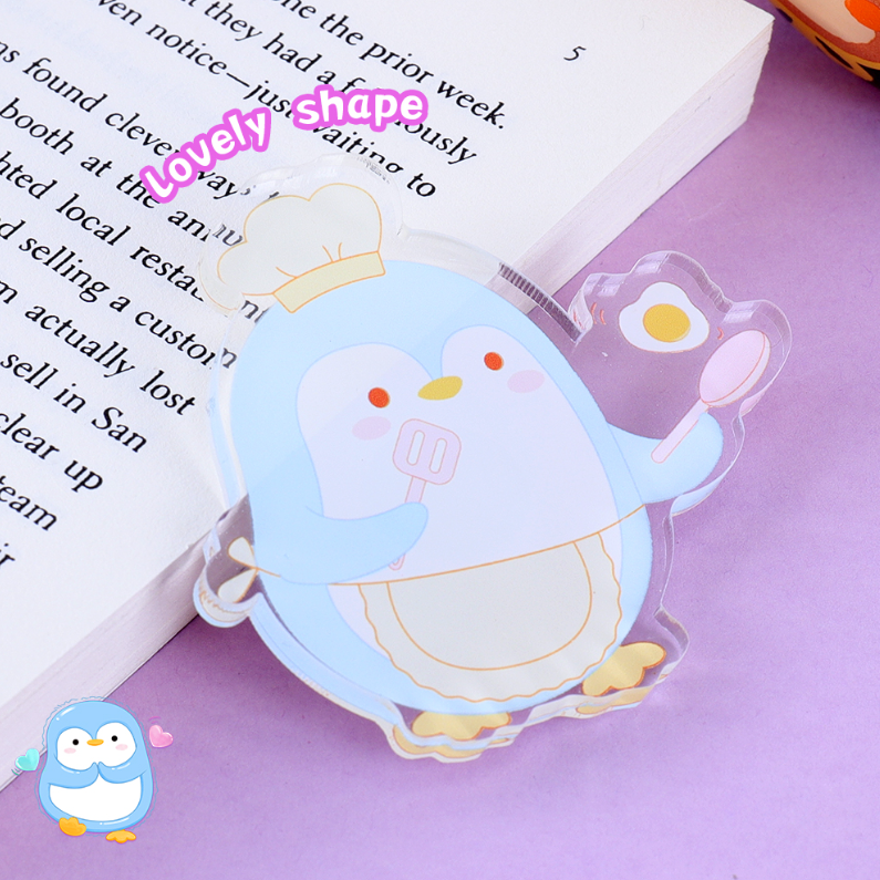 Cute Penguin hook fridge magnets for dessert