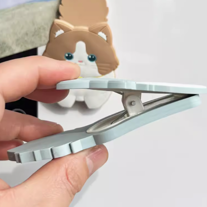 Multi-functional Cat Fridge Magnets (Brown)