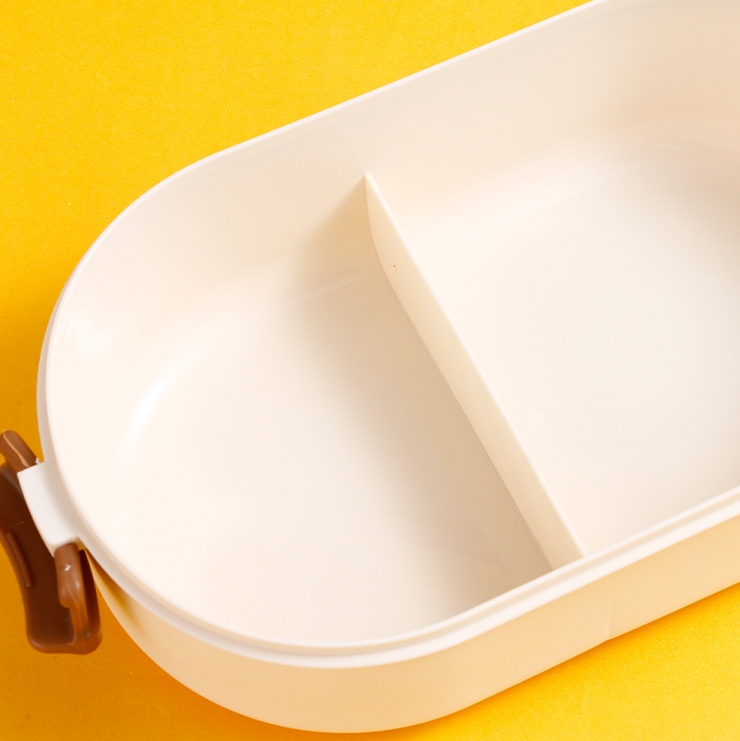Simple Single-Deck Simple Divided Lunch Box