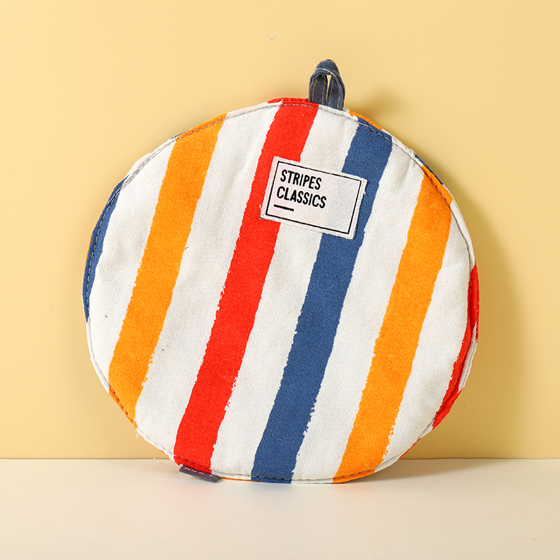Colorful Stripe Series Pot Mat