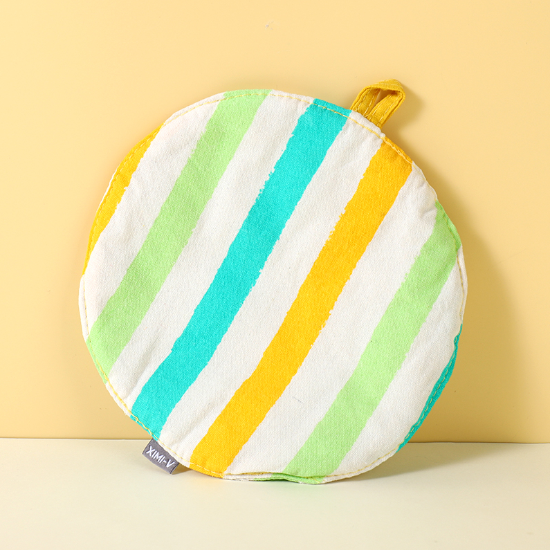 Colorful Stripe Series Pot Mat