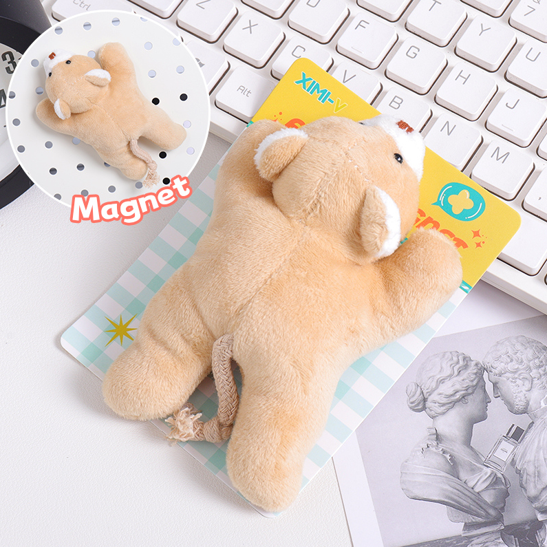 Bear Shape Fridge Magnet (Yellow)