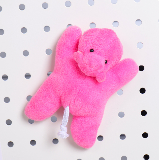Hippo Shape Fridge Magnet (Rose Red)