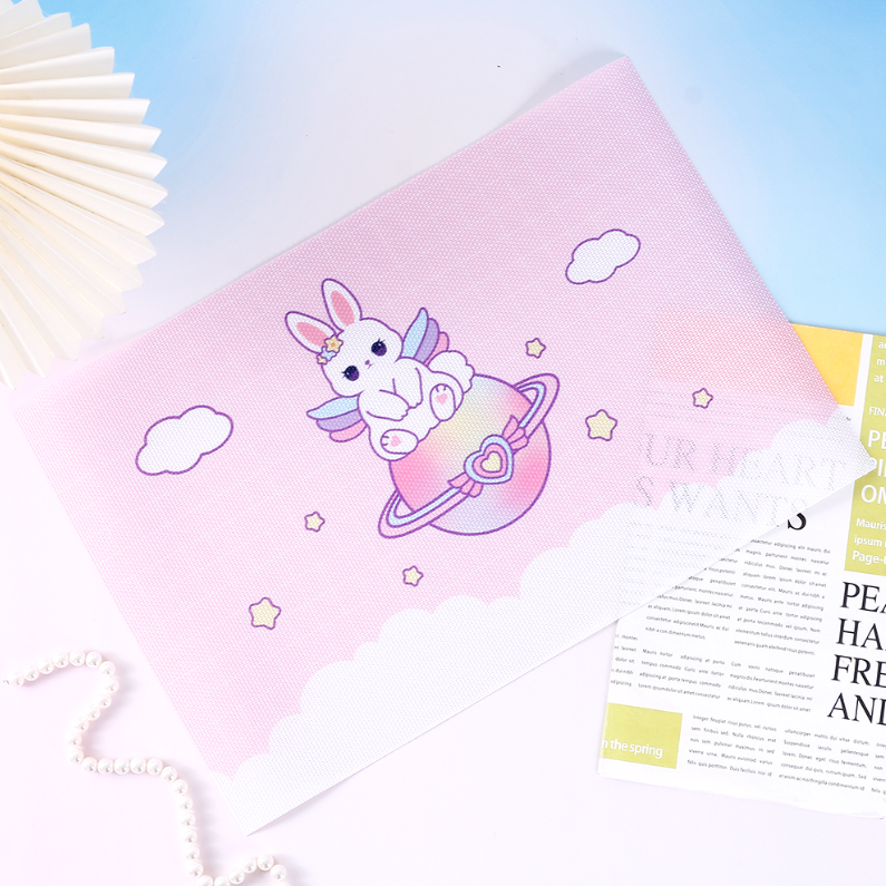 Star Family Fun Heby Placemat 2 pieces/roll (pink)