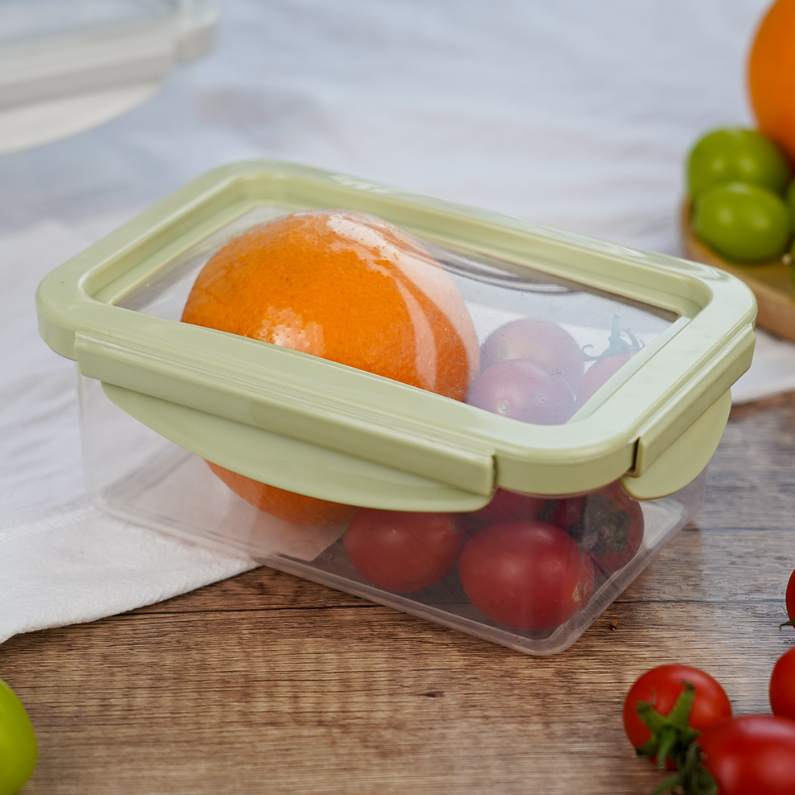 Small rectangular silicone retractable cover plastic fresh-k