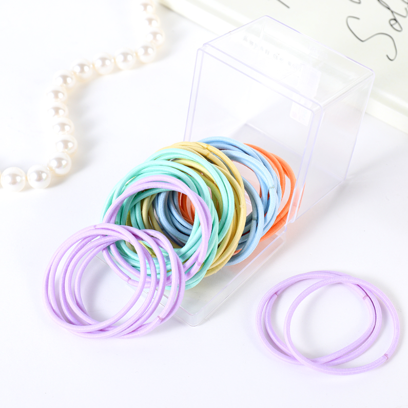 Colorless seamless base band 50 pieces