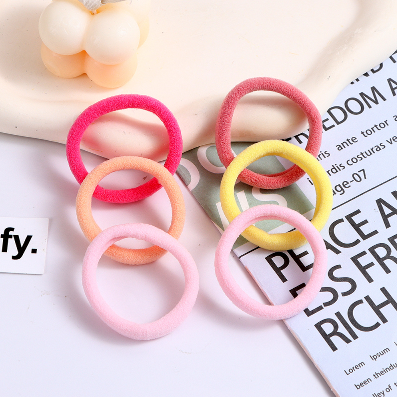 6 strips of very simple solid color towel ring #2