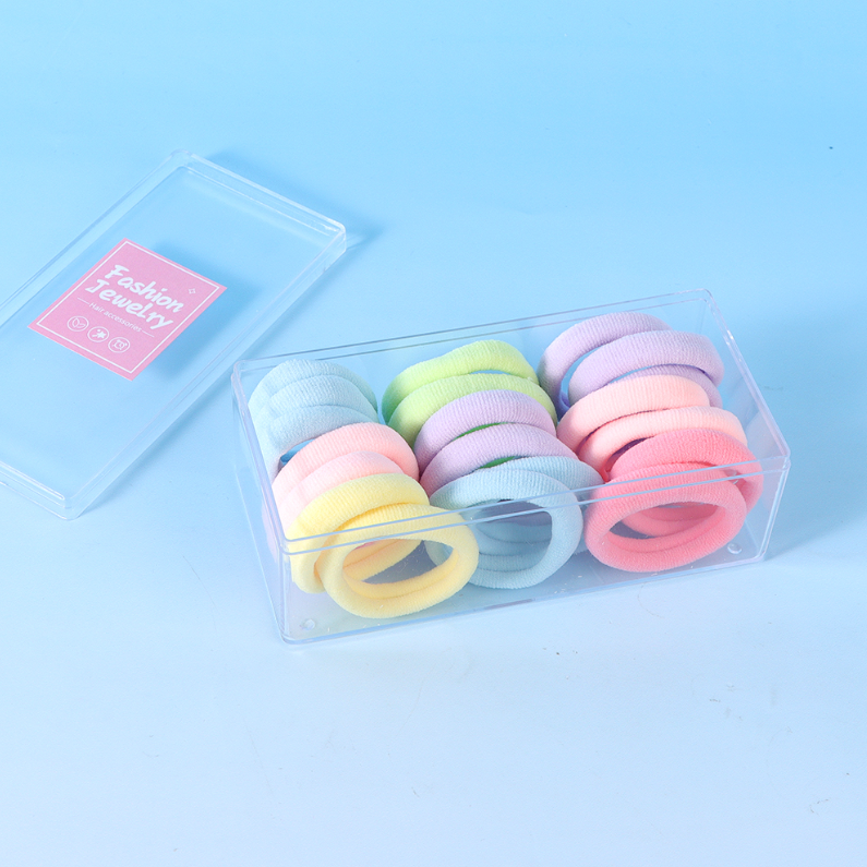Box with bright towel ring 20 pieces