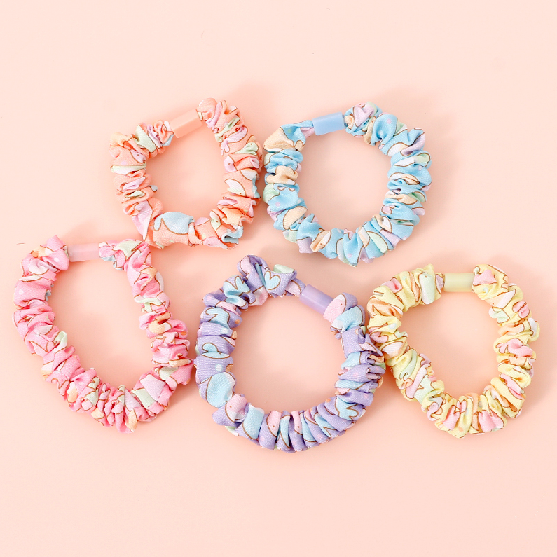 2 rubber bands (mixed colors)