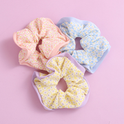 All-Match Printed Simple Hemmed Hair Tie