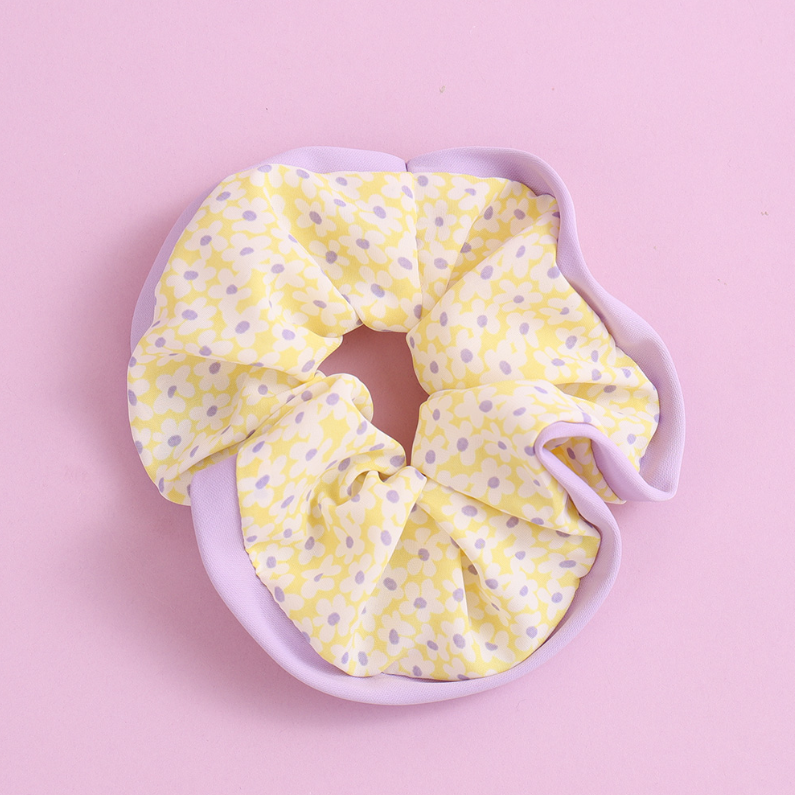 All-Match Printed Simple Hemmed Hair Tie