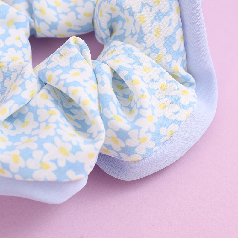 All-Match Printed Simple Hemmed Hair Tie