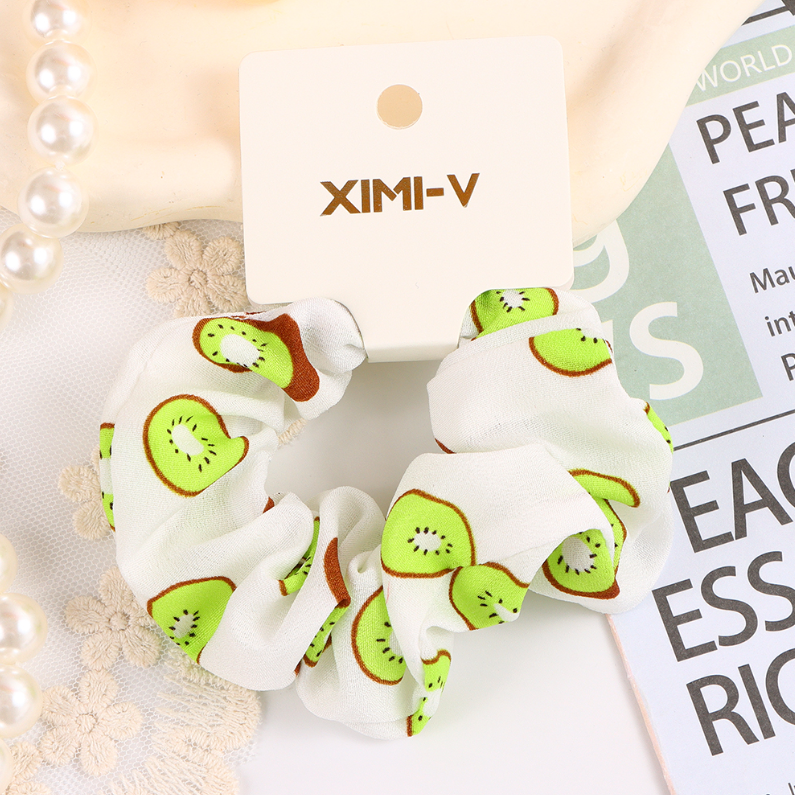 Colorful Orchard Collection Kiwi Hair Tie