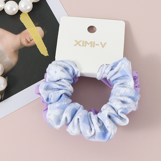 Simple Small Hair Scrunchies 1 Pair