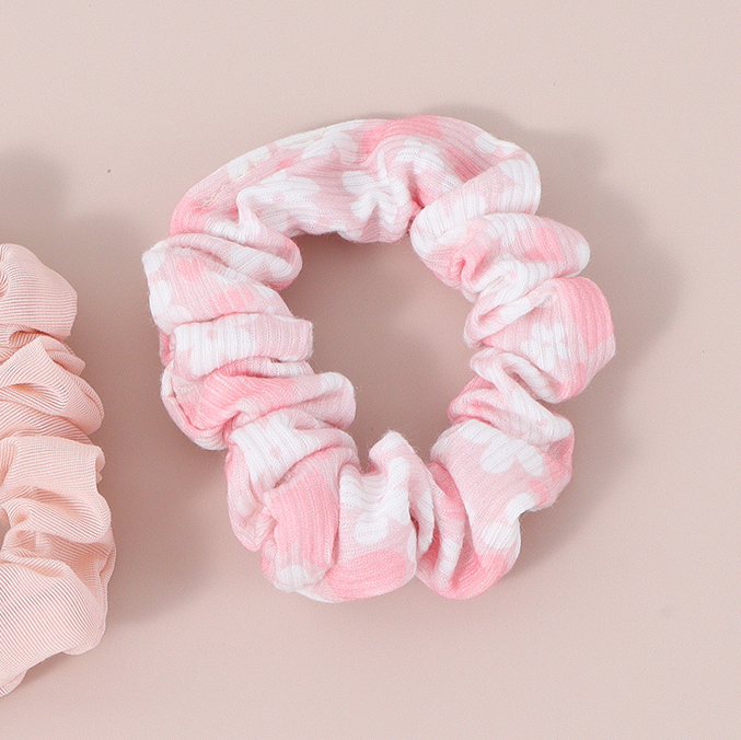 Simple Small Hair Scrunchies 1 Pair