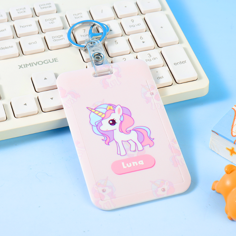 Starlight Family Series Card Holder Keychain #9