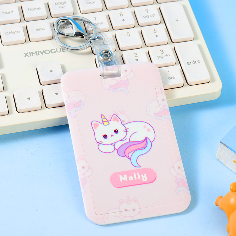 Starlight Family Series Card Holder Keychain #9