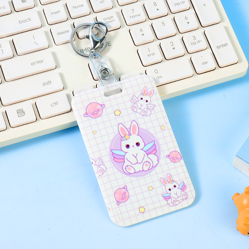 Starlight Family Series Card Holder Keychain #8