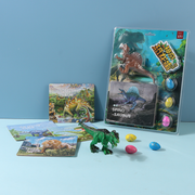 Magic jigsaw dinosaur eggs