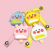 Cute pvc coin purse pendant #4