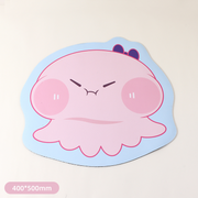 Seaworld Octopus Fluffy Floor Mat (Pink)