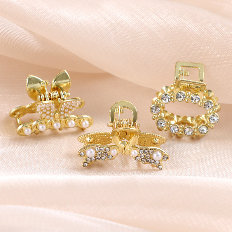 Matching alloy small clip #7