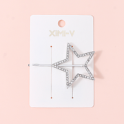 Five star zinc alloy clip