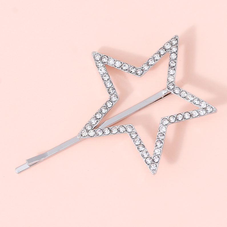 Five star zinc alloy clip