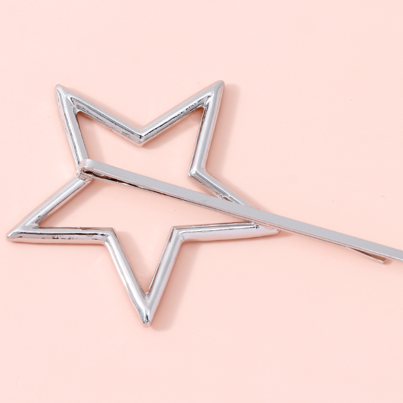 Five star zinc alloy clip