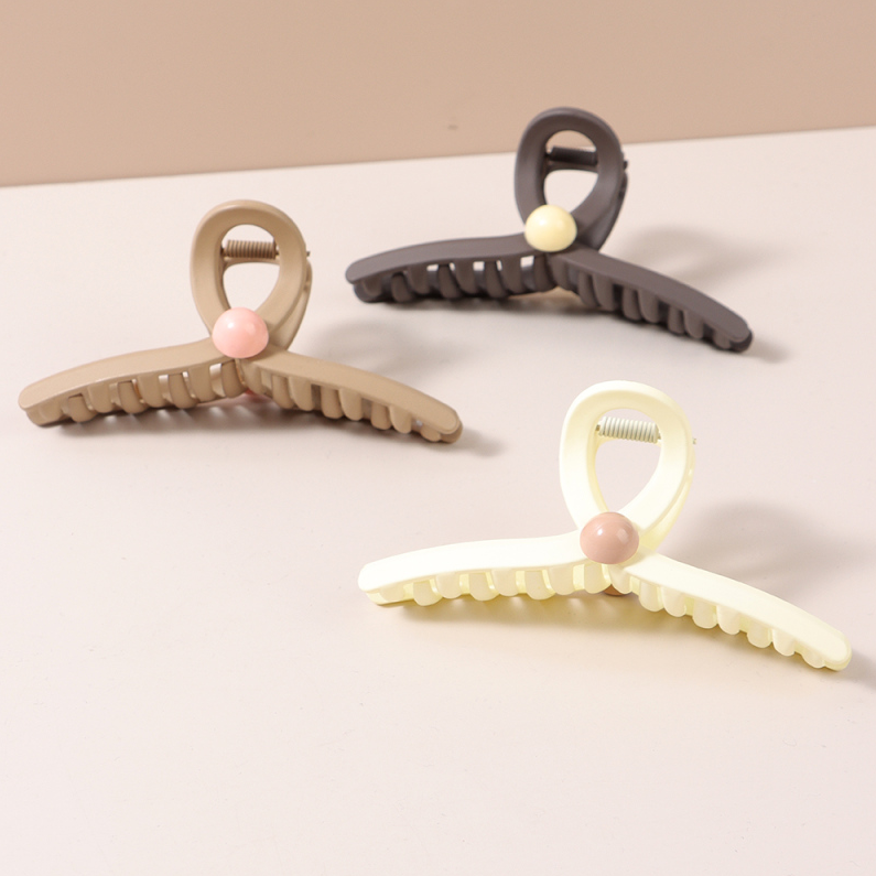 Milk coffee series Scrub accessories Hair grab #6