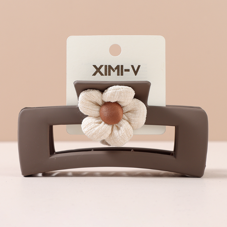 Milk Coffee series Scrub accessories Hair Grab #5