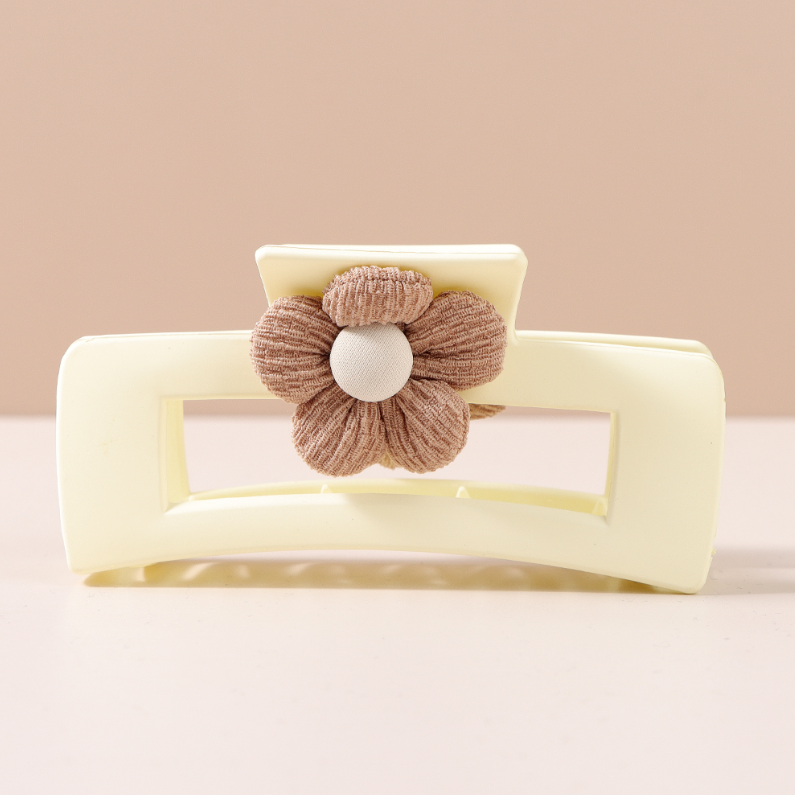 Milk Coffee series Scrub accessories Hair Grab #5