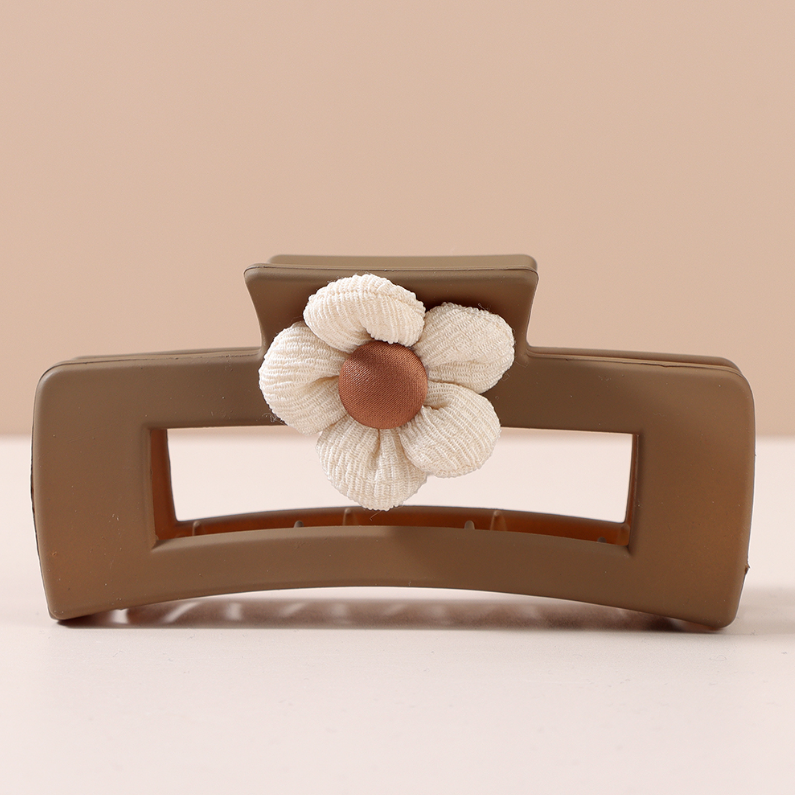 Milk Coffee series Scrub accessories Hair Grab #5