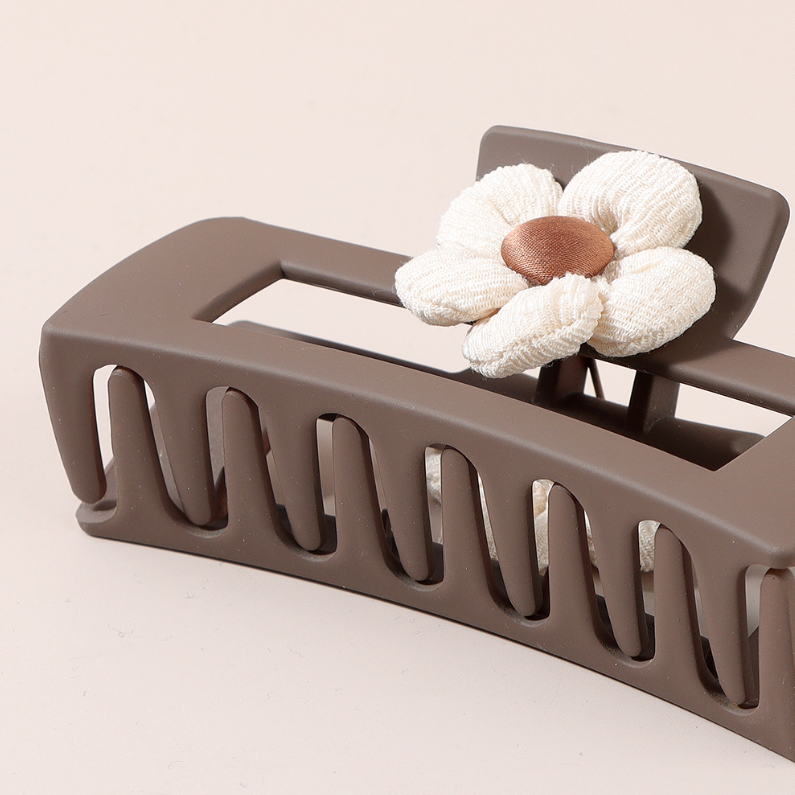 Milk Coffee series Scrub accessories Hair Grab #5