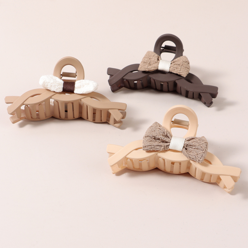 Milk Coffee series Scrub accessories Hair Grab #3