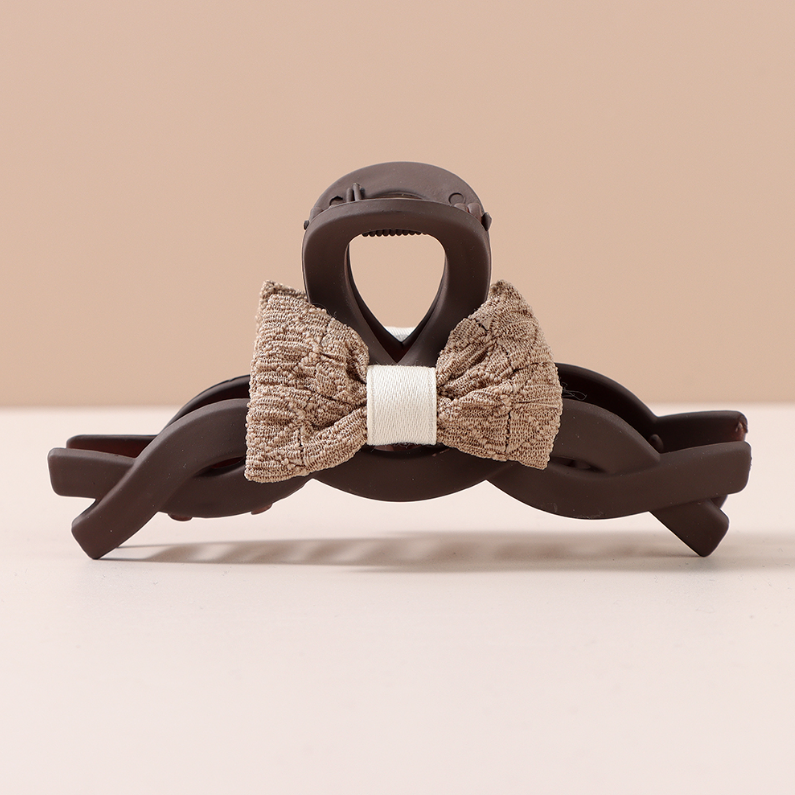 Milk Coffee series Scrub accessories Hair Grab #3