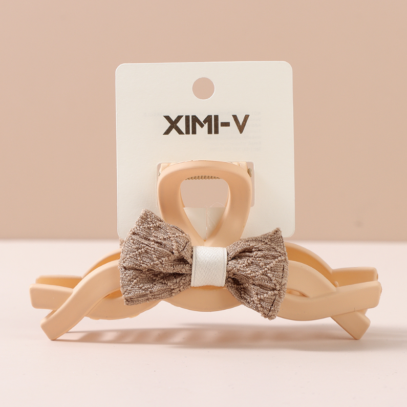 Milk Coffee series Scrub accessories Hair Grab #3