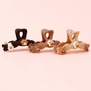 Milk coffee series Scrub accessories Hair Grab #1