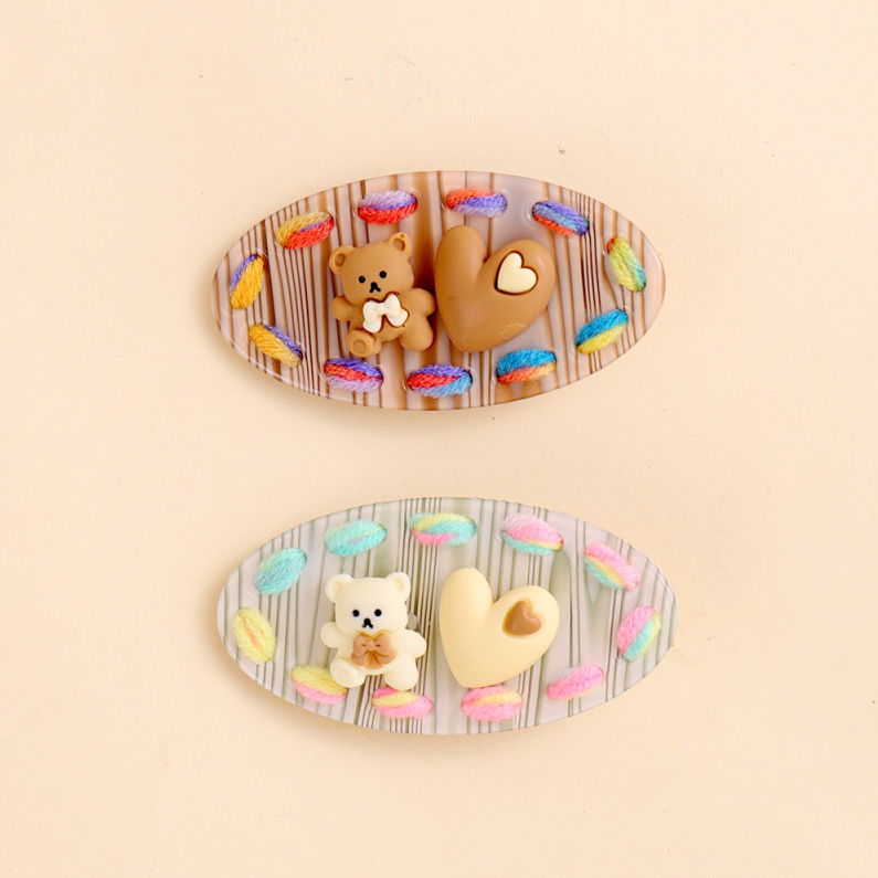Crayon wool series hairpin 1 #4