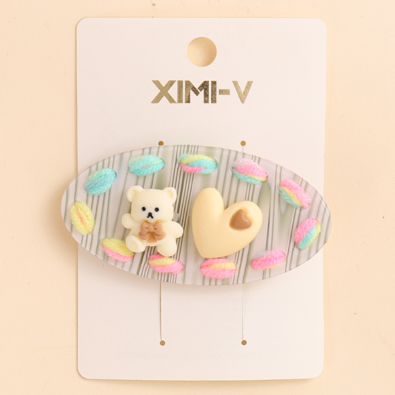 Crayon wool series hairpin 1 #4