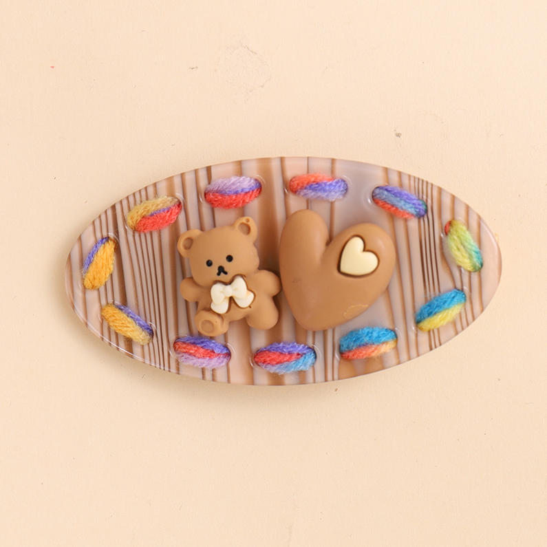Crayon wool series hairpin 1 #4