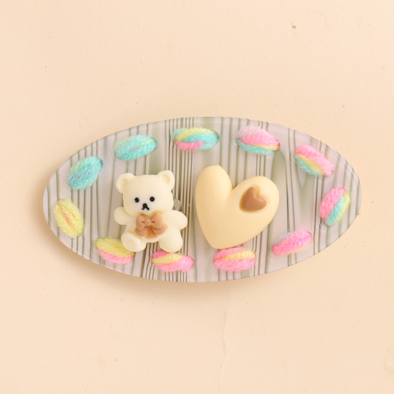 Crayon wool series hairpin 1 #4