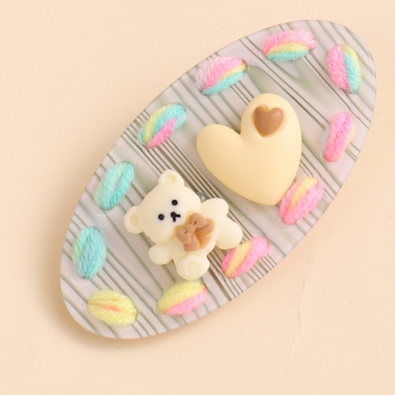 Crayon wool series hairpin 1 #4