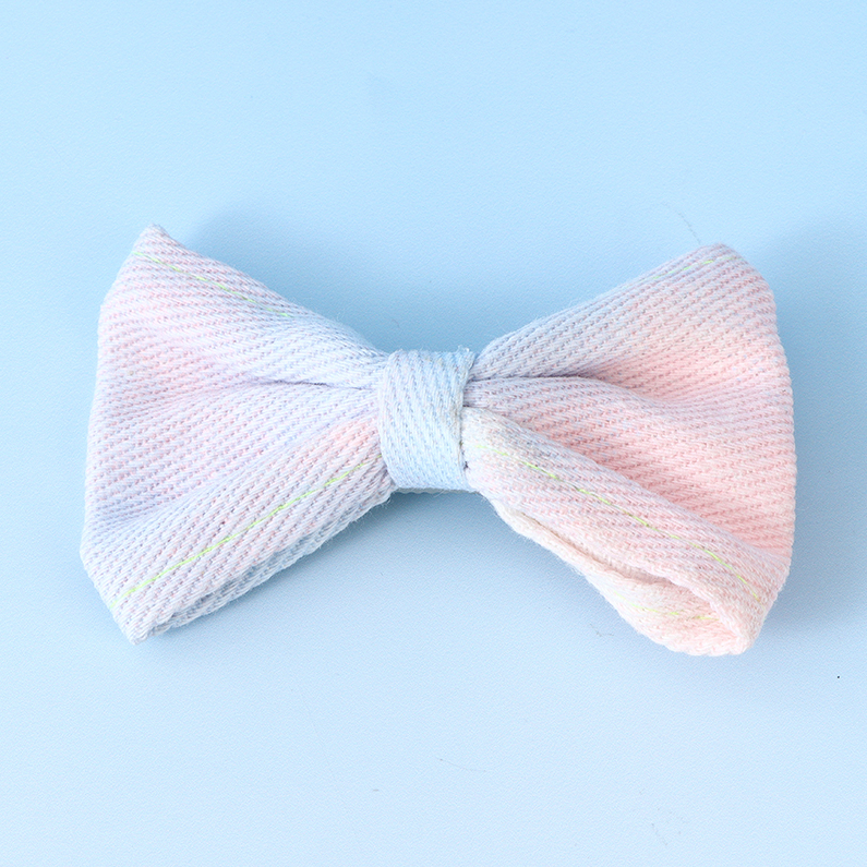 Gradient denim minimalistic hairpin 1