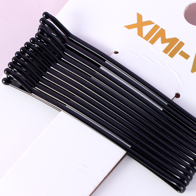 24 cute black base clip